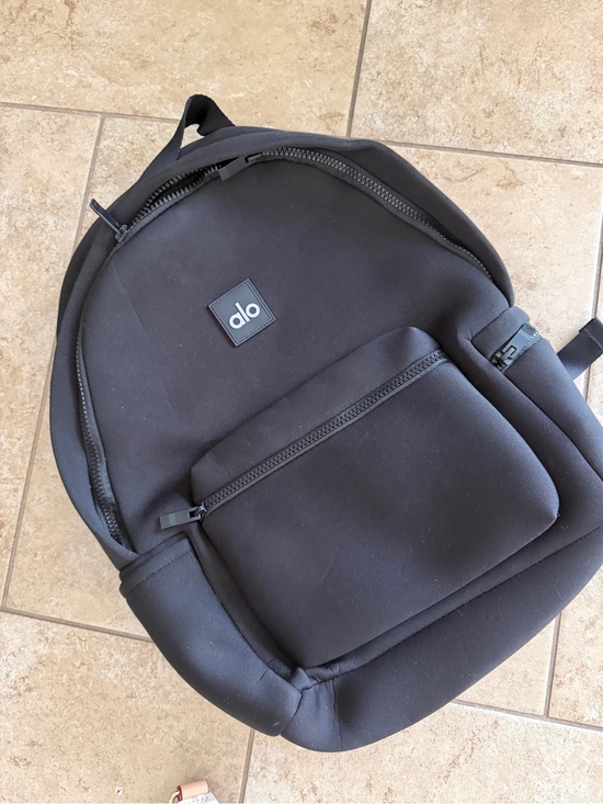 ALO Yoga Handbags - ALO Yoga Black Neoprene Backpack